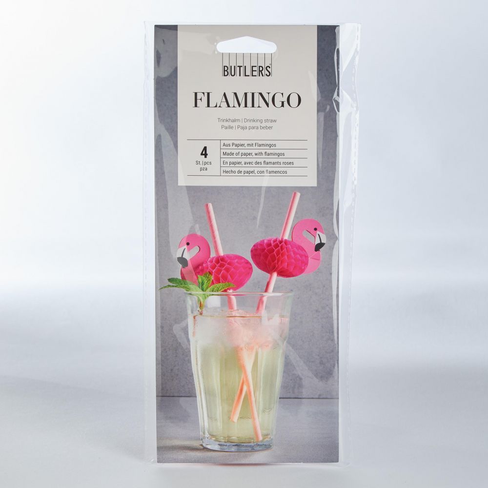 FLAMINGO set paie de hartie 4 buc.