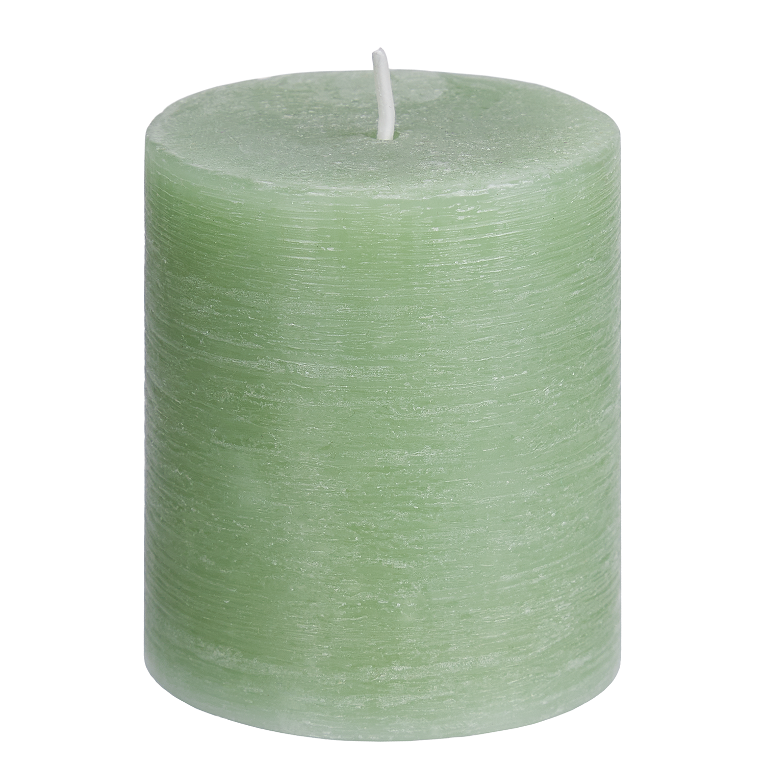 RUSTIC lumanare cilindrica Ø6,8xH8cm, eucalipt