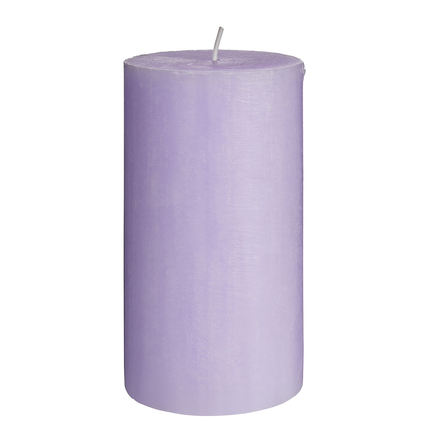 RUSTIC lumanare cilindrica Ø6,8xH13cm, violet