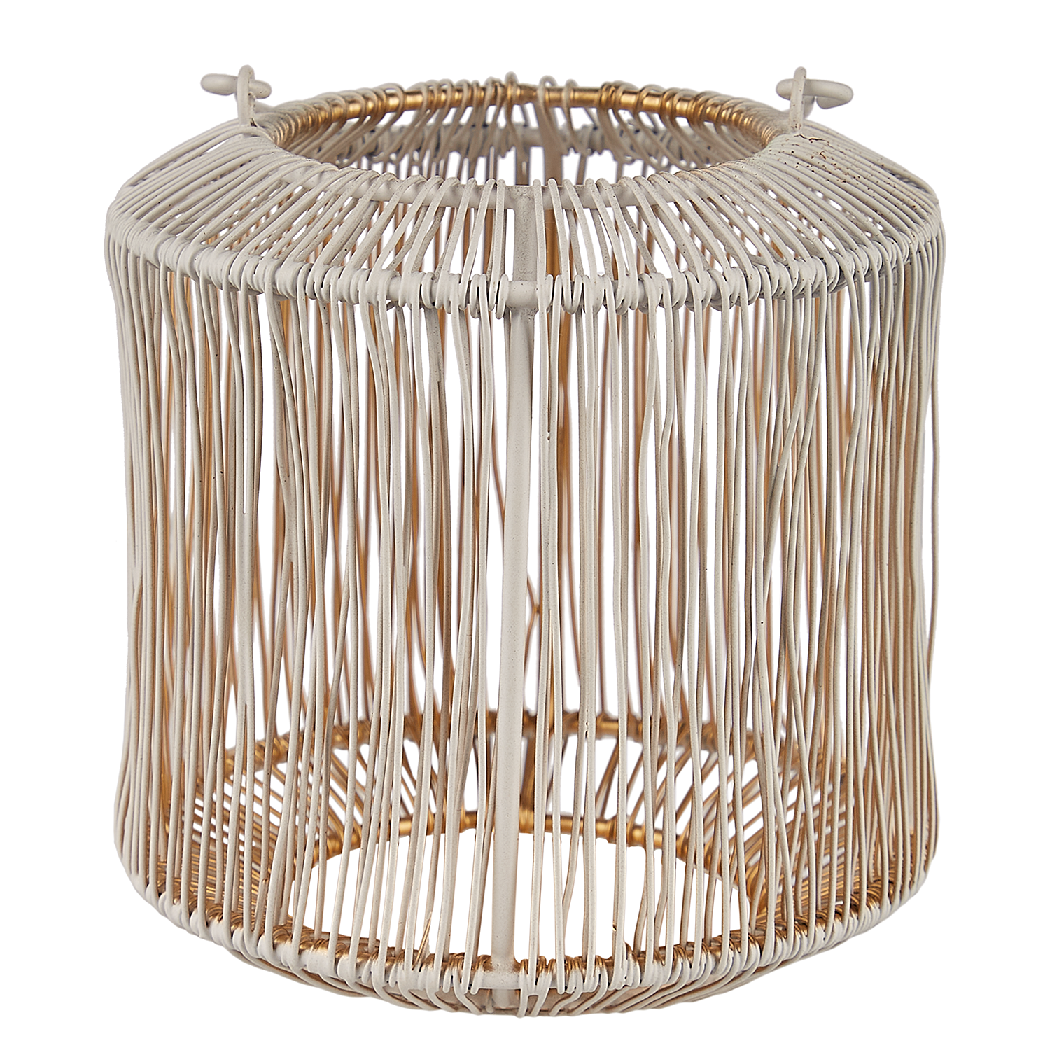 YOKO suport lumanari mini-felinar alb | 10x10 cm