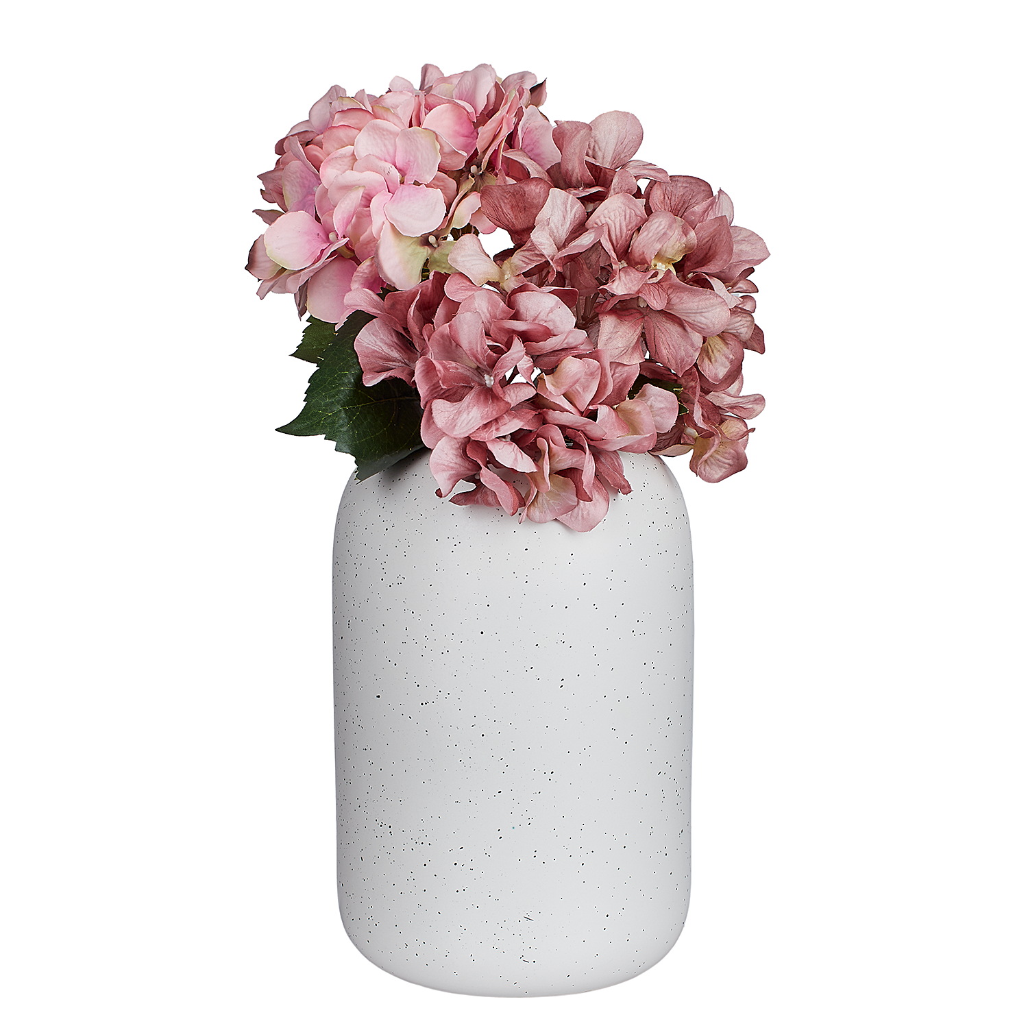 SPECKLE vaza ceramica 24cm, alba