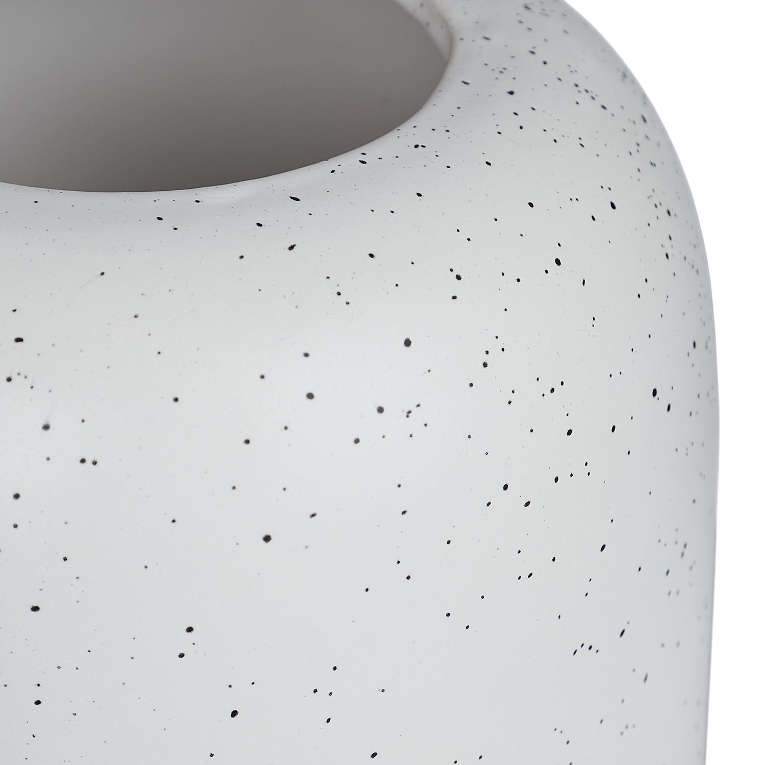 SPECKLE vaza ceramica 24cm, alba