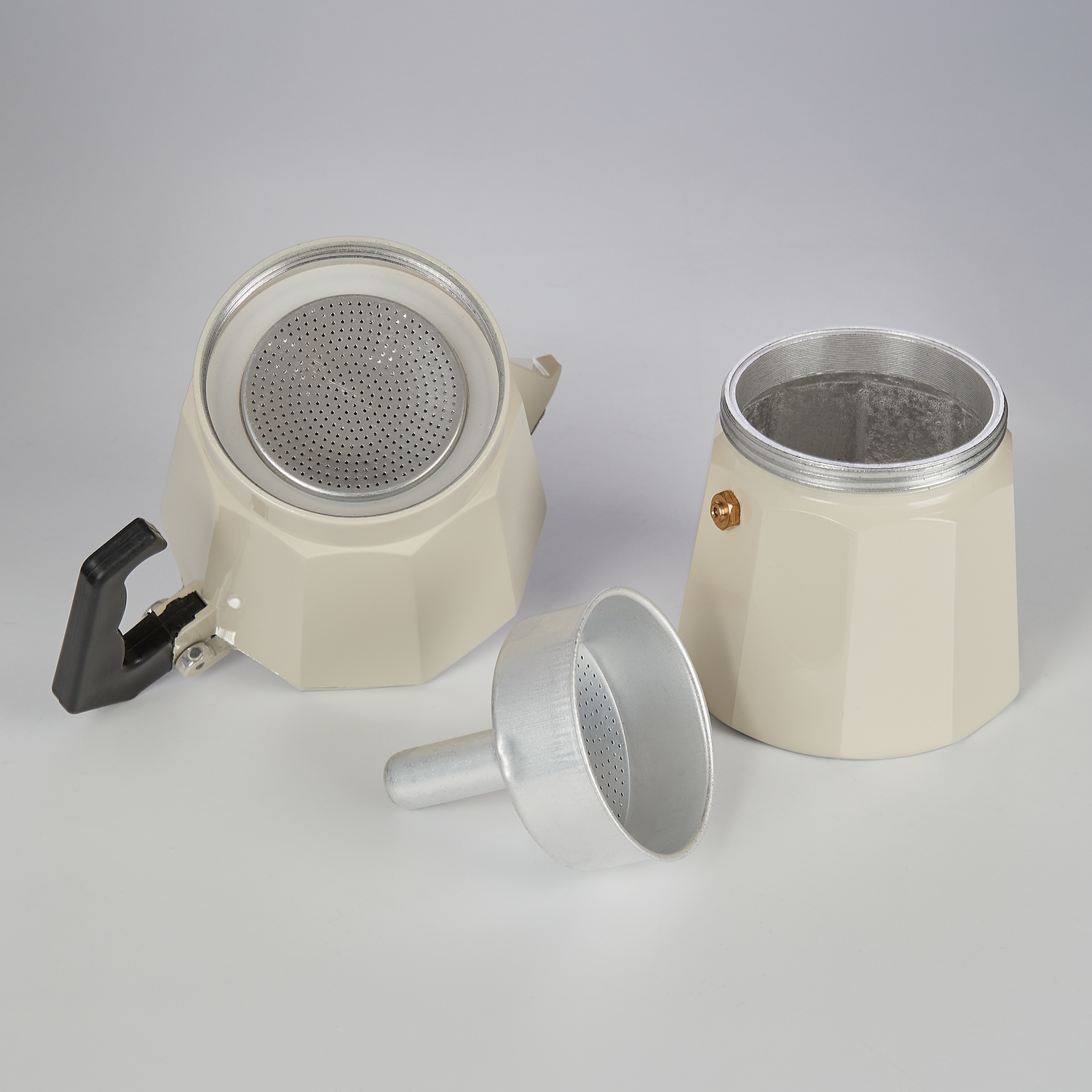 ESPERTO espressor 6 cesti, bej