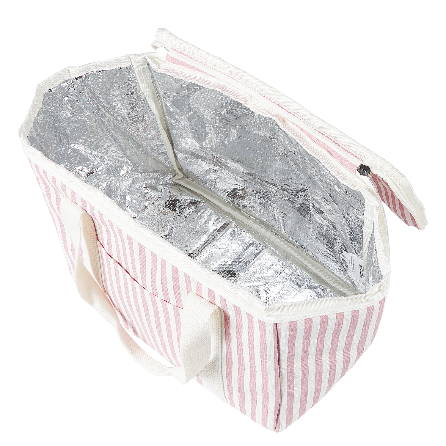 KEEP COOL geanta termo, roz pal/alb