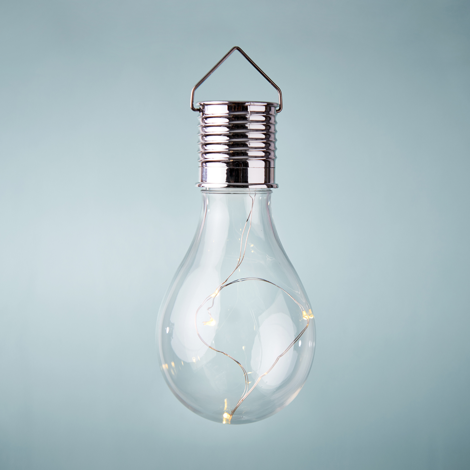 SUNLIGHT bec de agatat cu incarcare solara, transparent