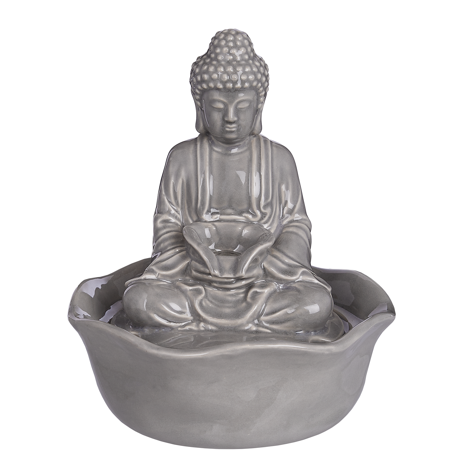 BALANCE fantana de masa Buddha, gri