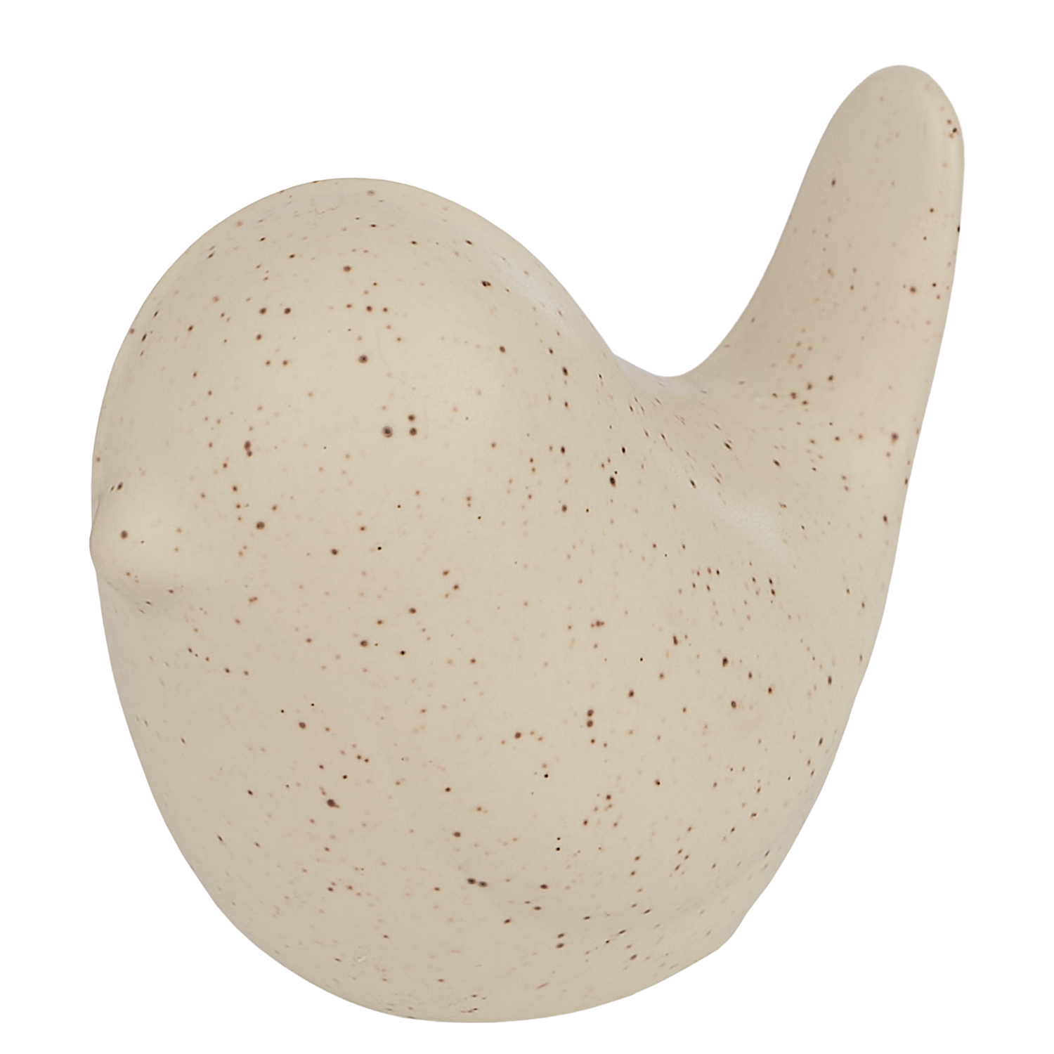 BIRDY pasare ceramica 6,5cm bej