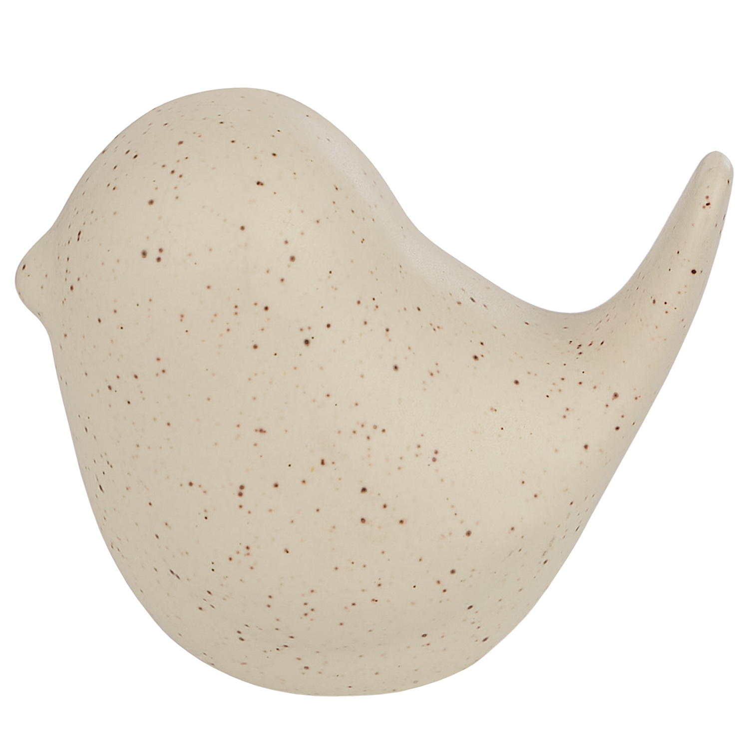 BIRDY pasare ceramica 6,5cm bej