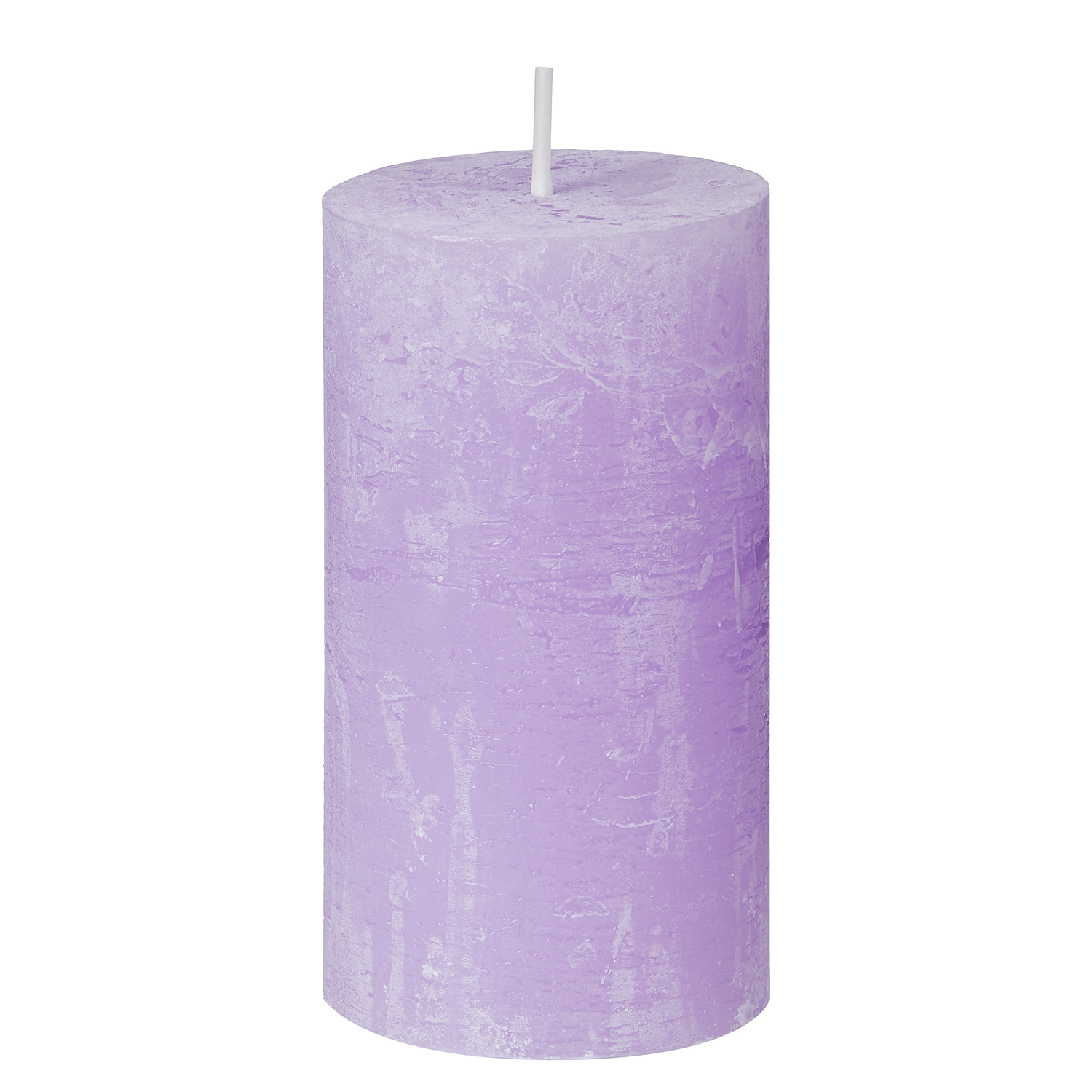 RUSTIC lumanare cilindrica Ø6,8xH13cm, lavanda