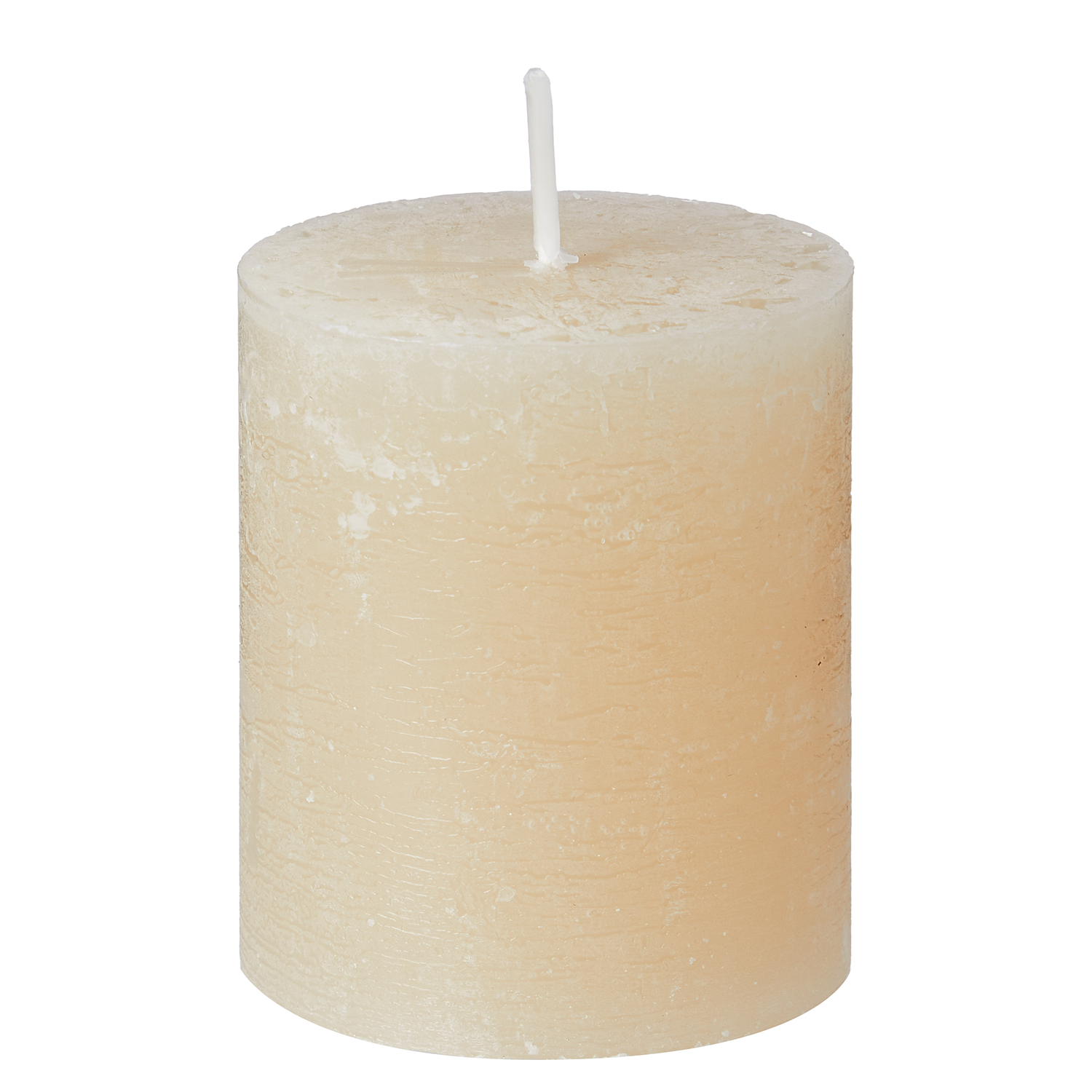 RUSTIC lumanare cilindrica Ø6,8xH8cm, nisip