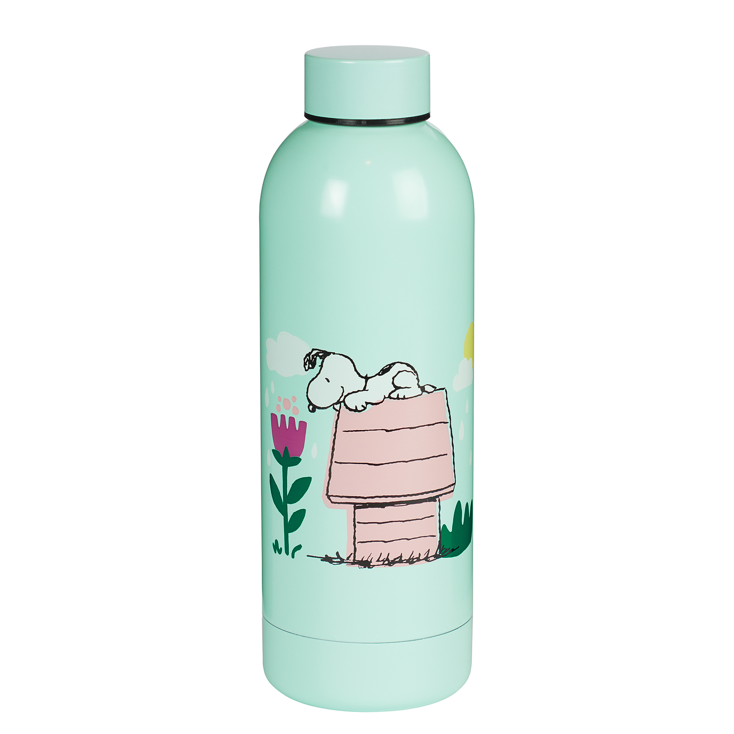 PEANUTS sticla ss 500 ml, albastru deschis