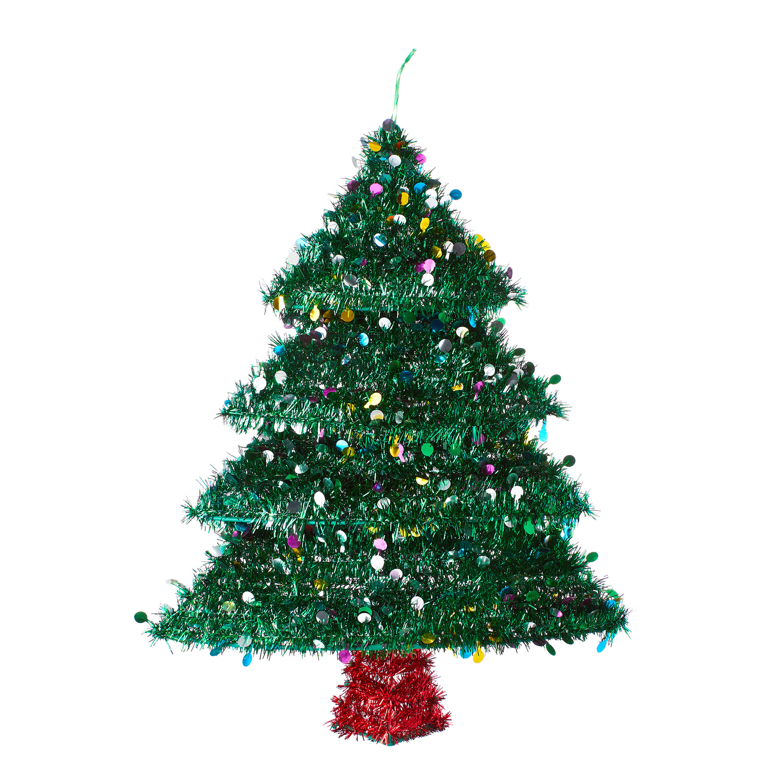 X-MAS brad tinsel 57cm verde