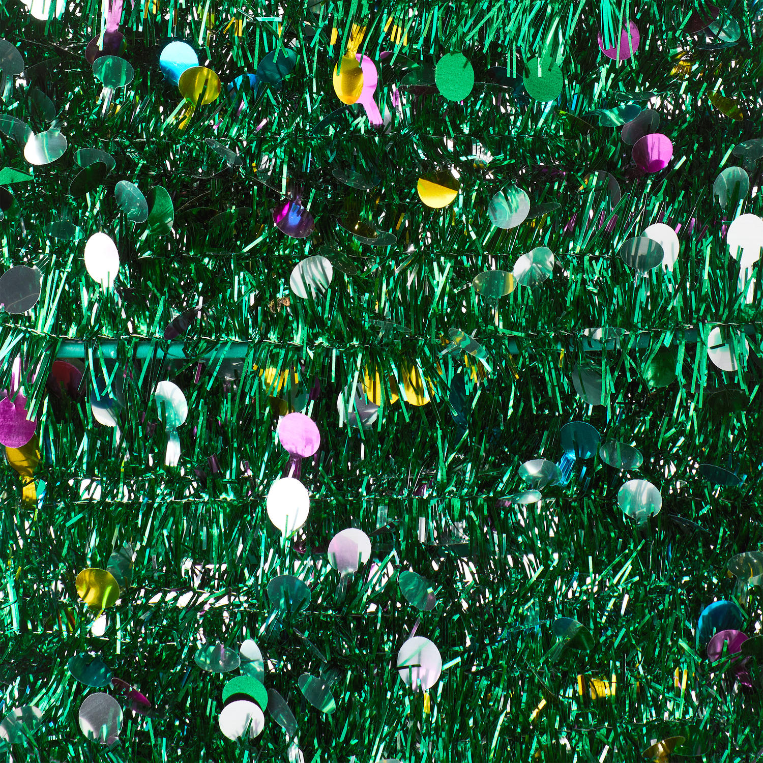 X-MAS brad tinsel 57cm verde