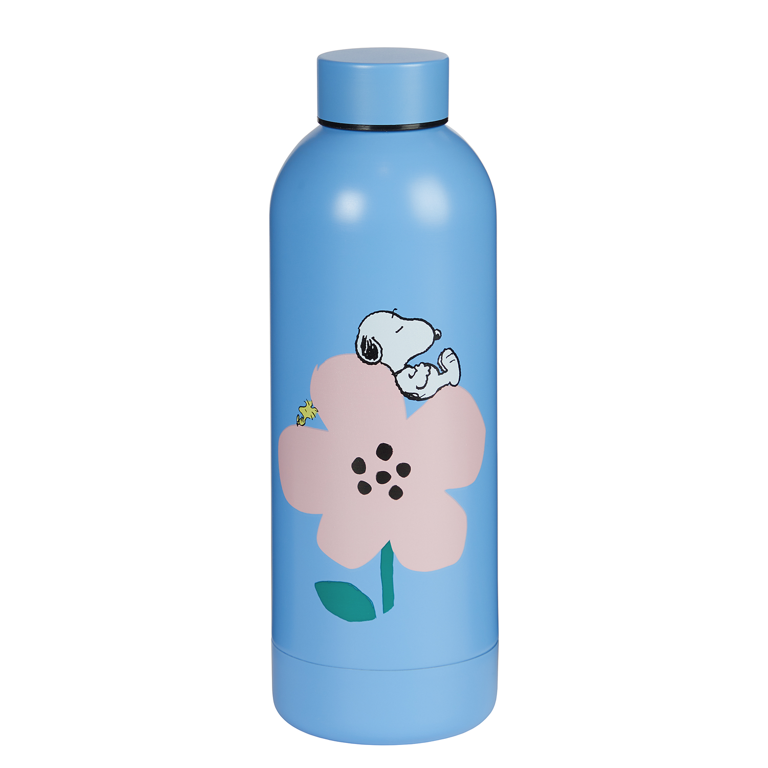PEANUTS sticla ss 500 ml, albastru