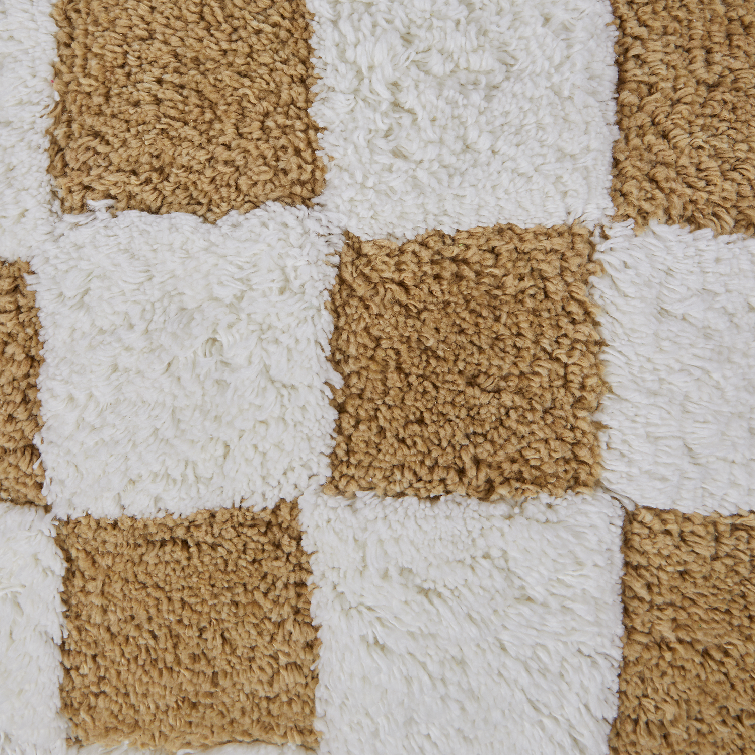 CHECKER STYLE perna 50x50cm, maro