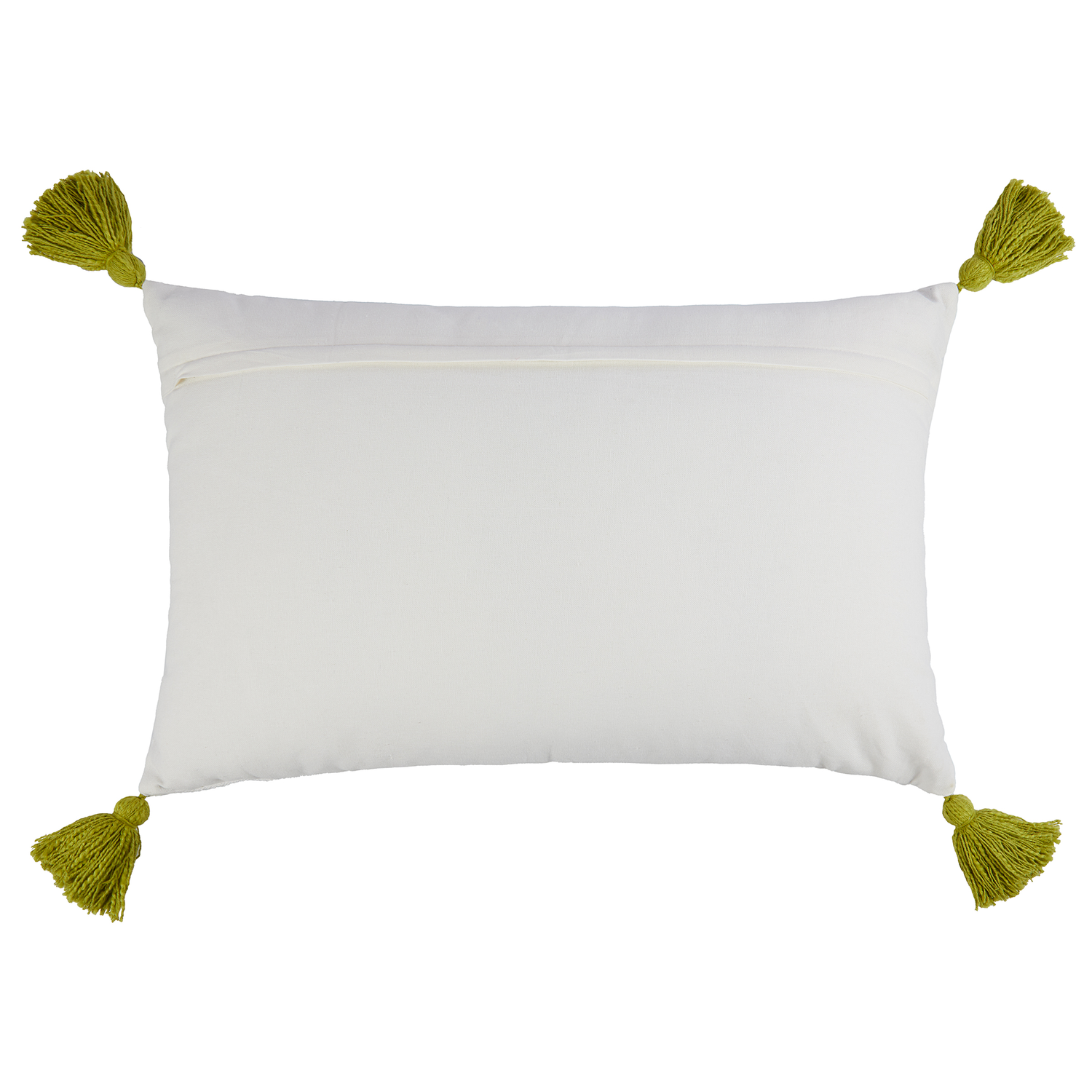 GAIA perna verde 40x60cm cu ciucuri