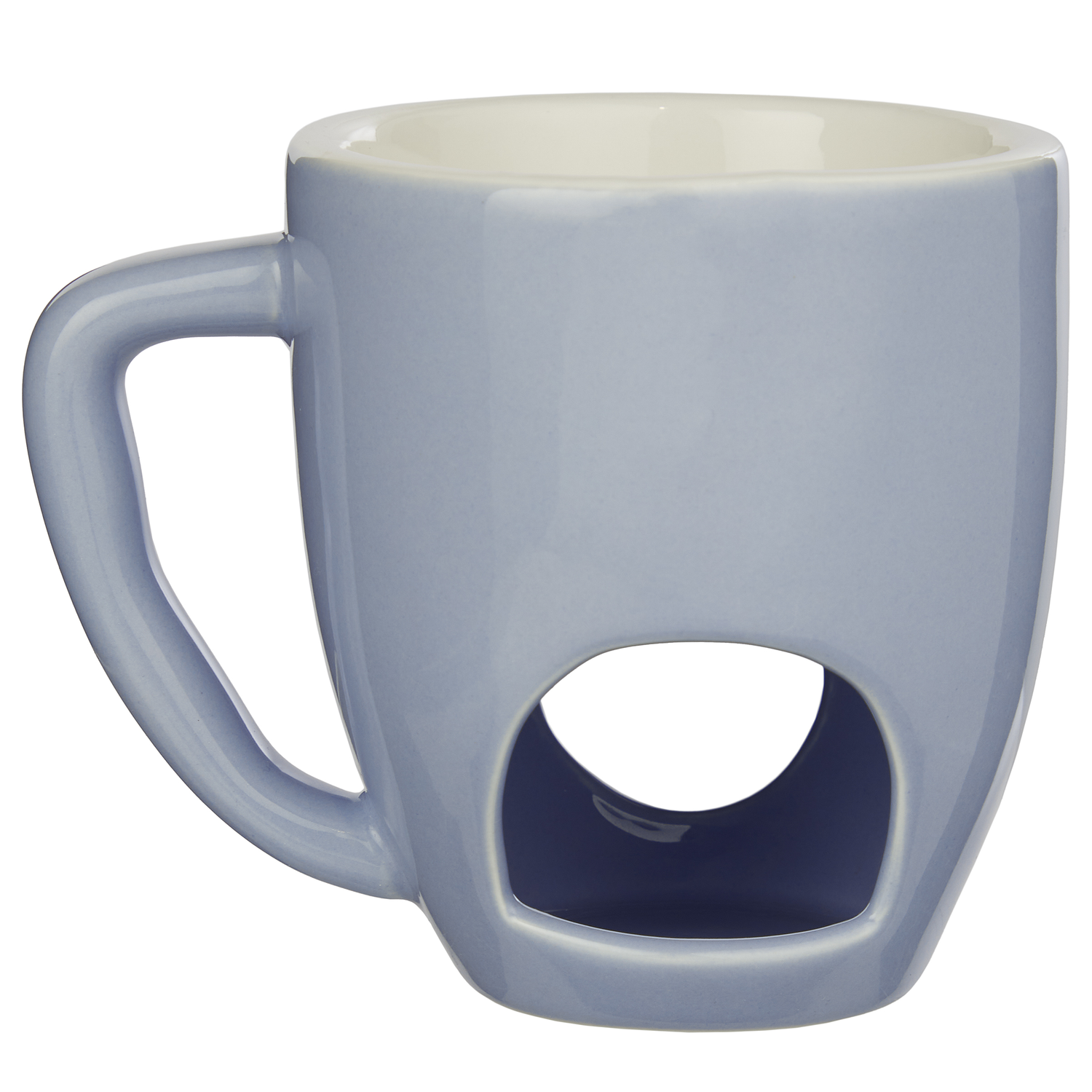 CHOCOLATE FONDUE cana, albastru deschis