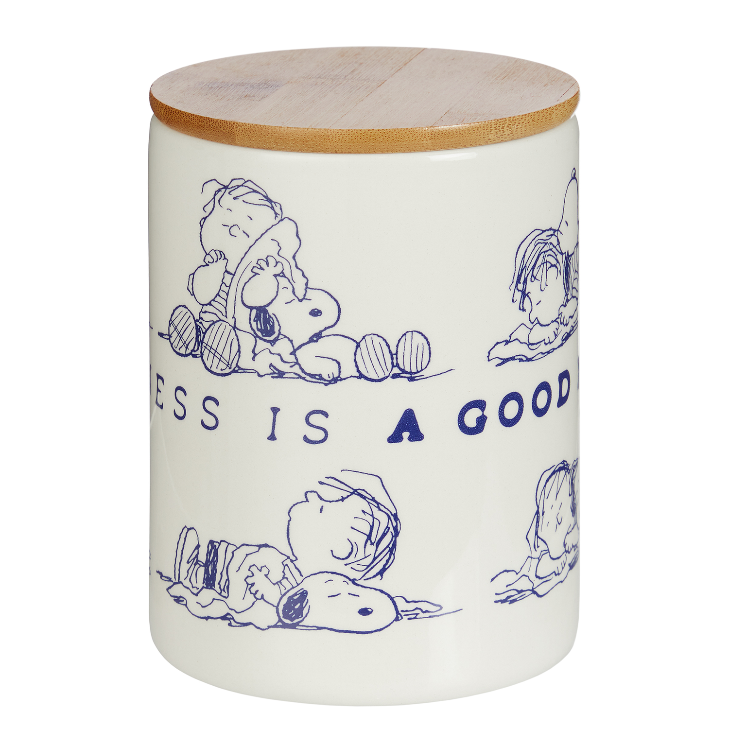 PEANUTS borcan depozitare M - happy nap