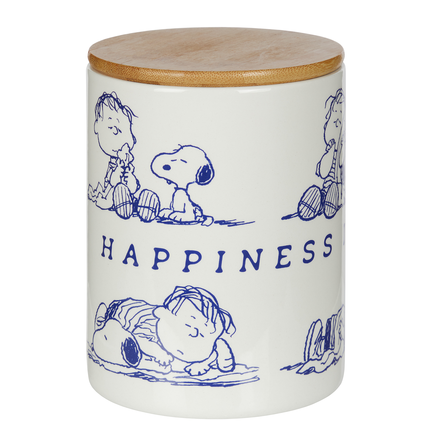 PEANUTS borcan depozitare L - happy nap