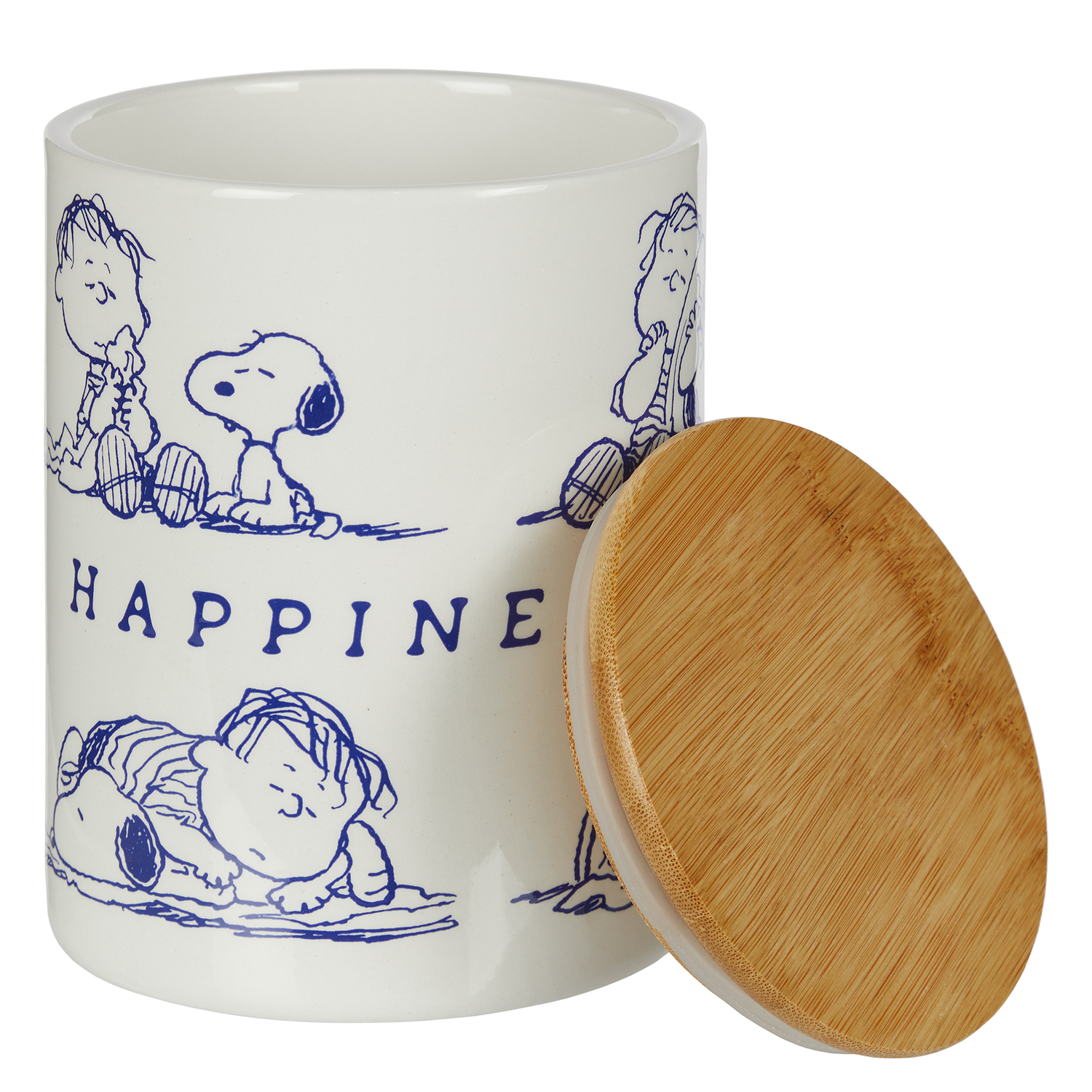 PEANUTS borcan depozitare L - happy nap
