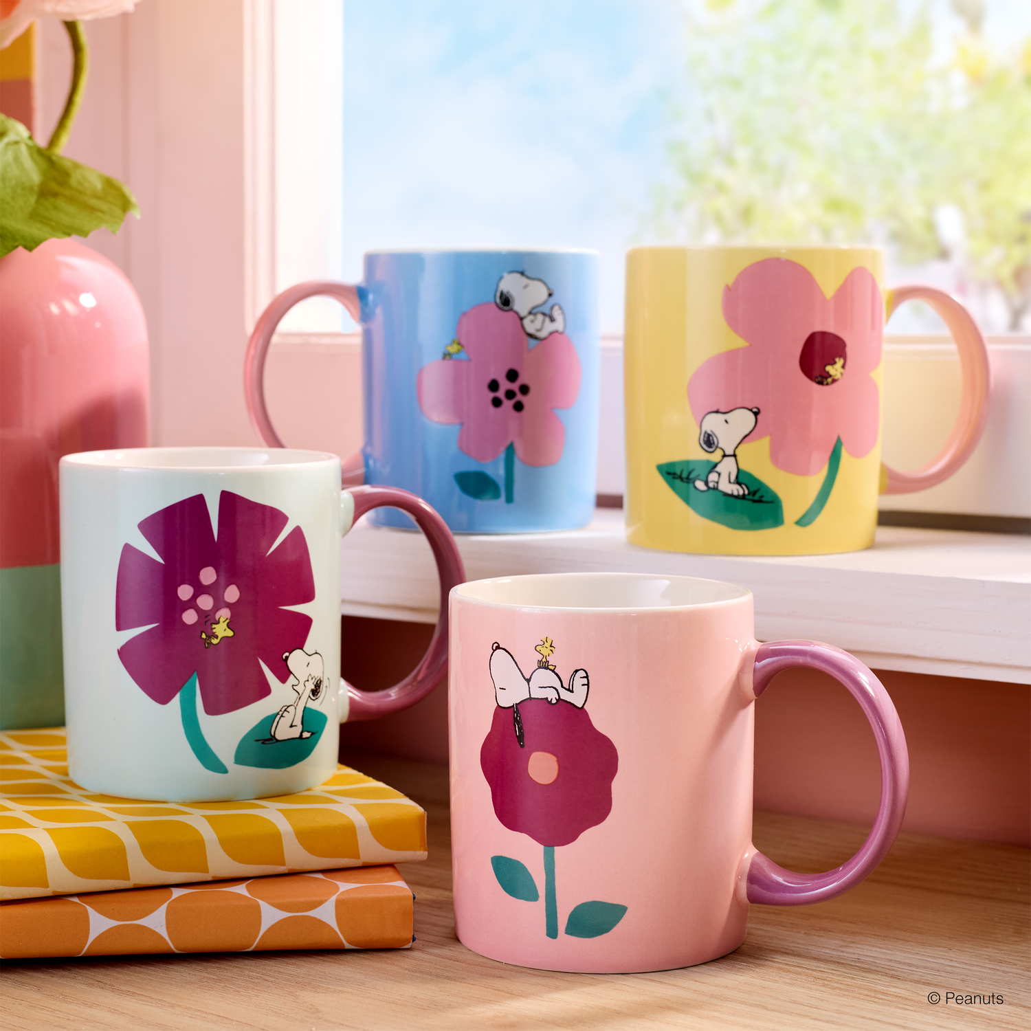 PEANUTS cana 380 ml turcoaz