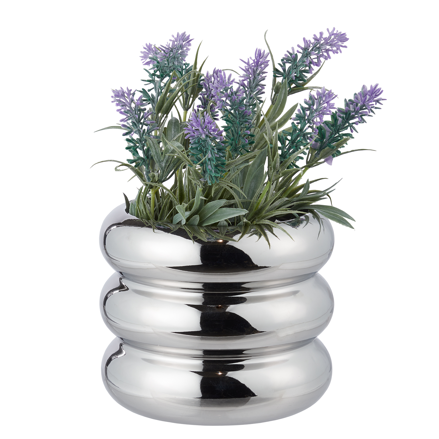 HOOP ghiveci Ø15cm argintiu