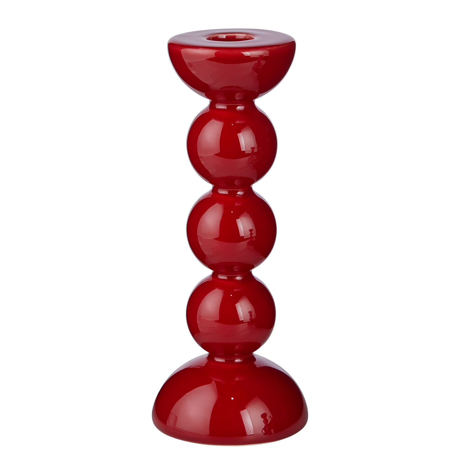 HOLY MOLY suport lumanare 20cm, rosu