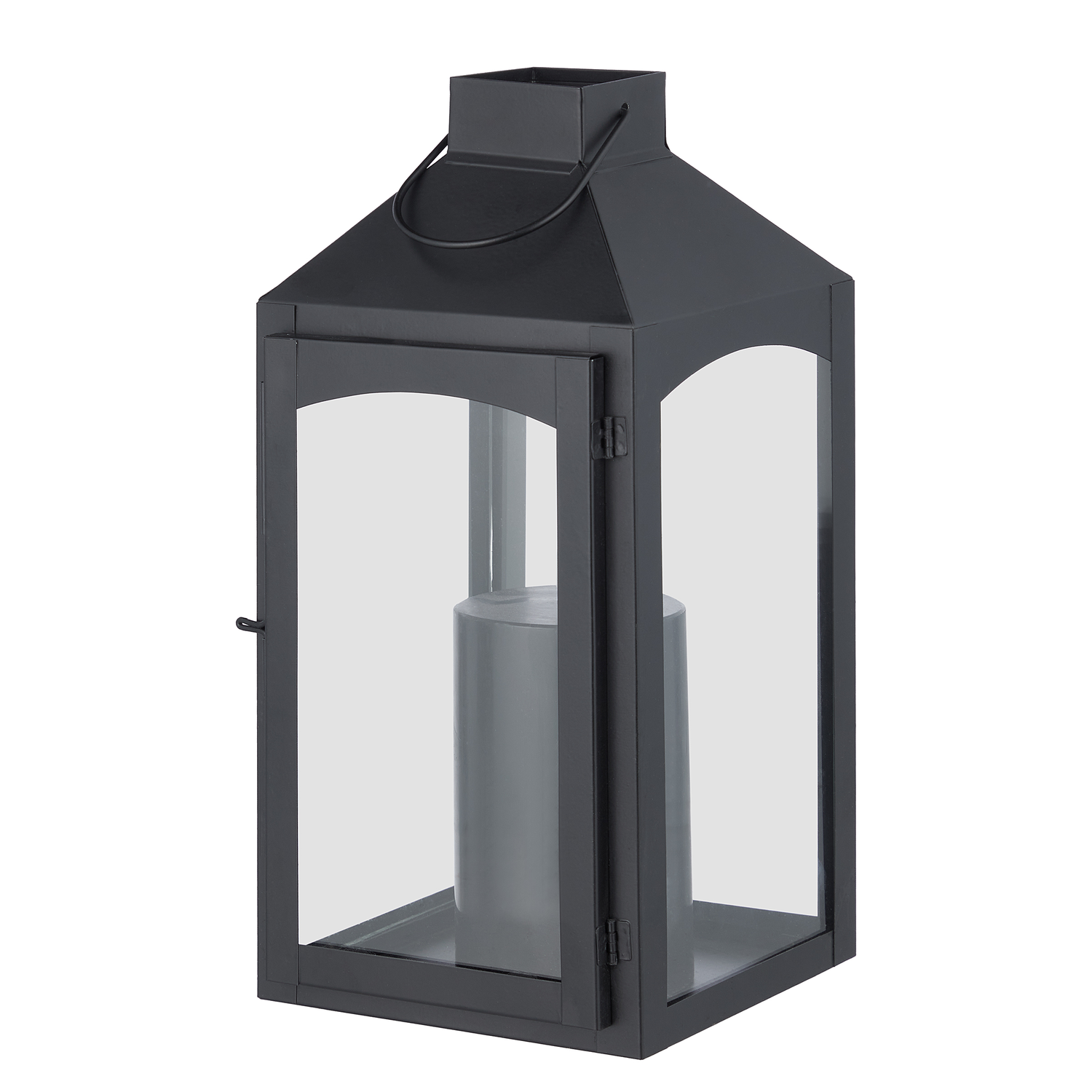 LIGHTHOUSE felinar metalic 30cm negru