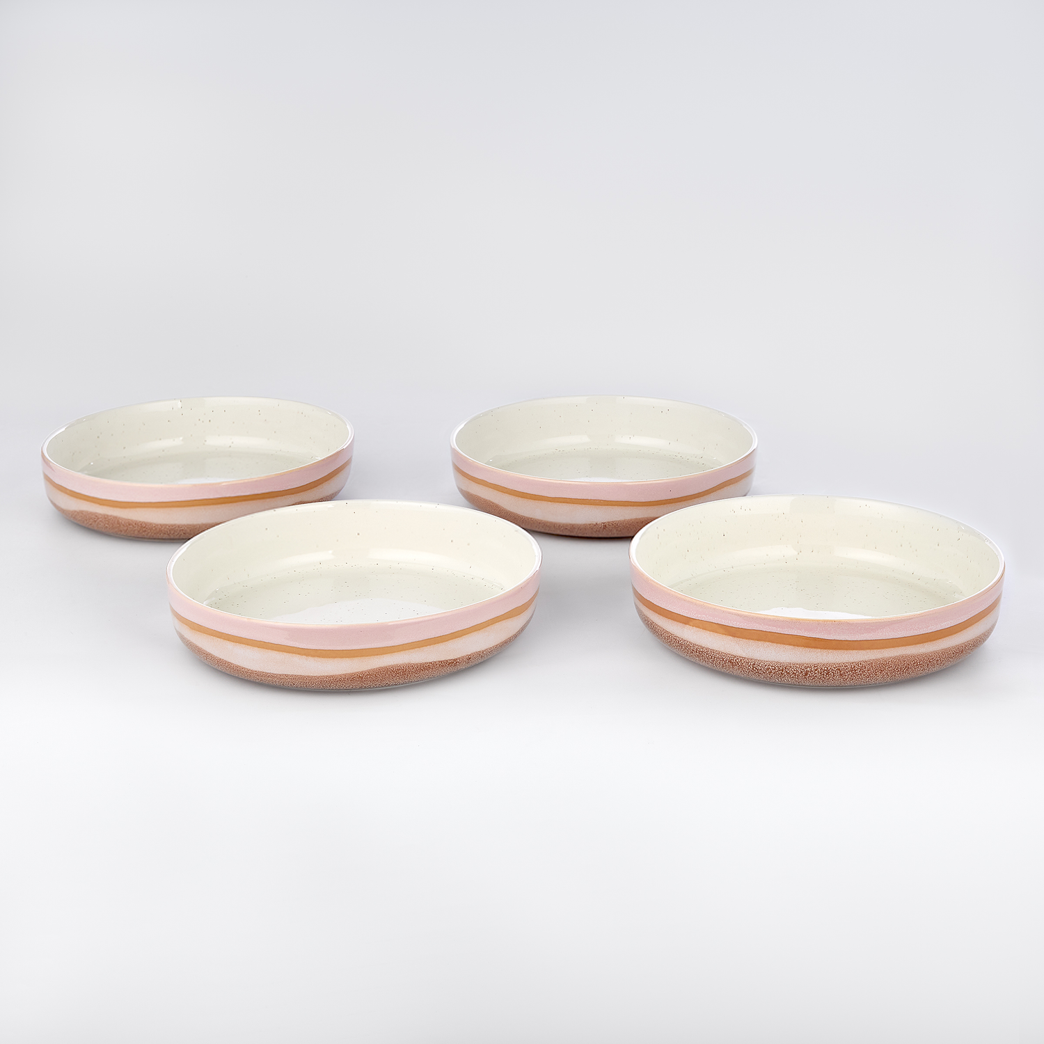 MEDLEY farfurie pentru paste Ø21 cm, roz pal