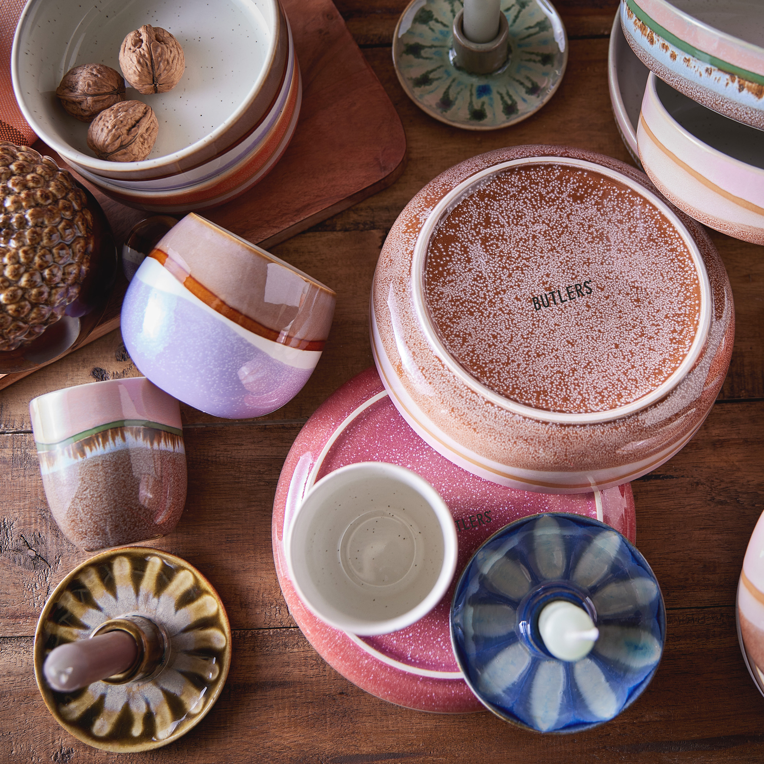 MEDLEY farfurie pentru paste Ø21 cm, portocaliu