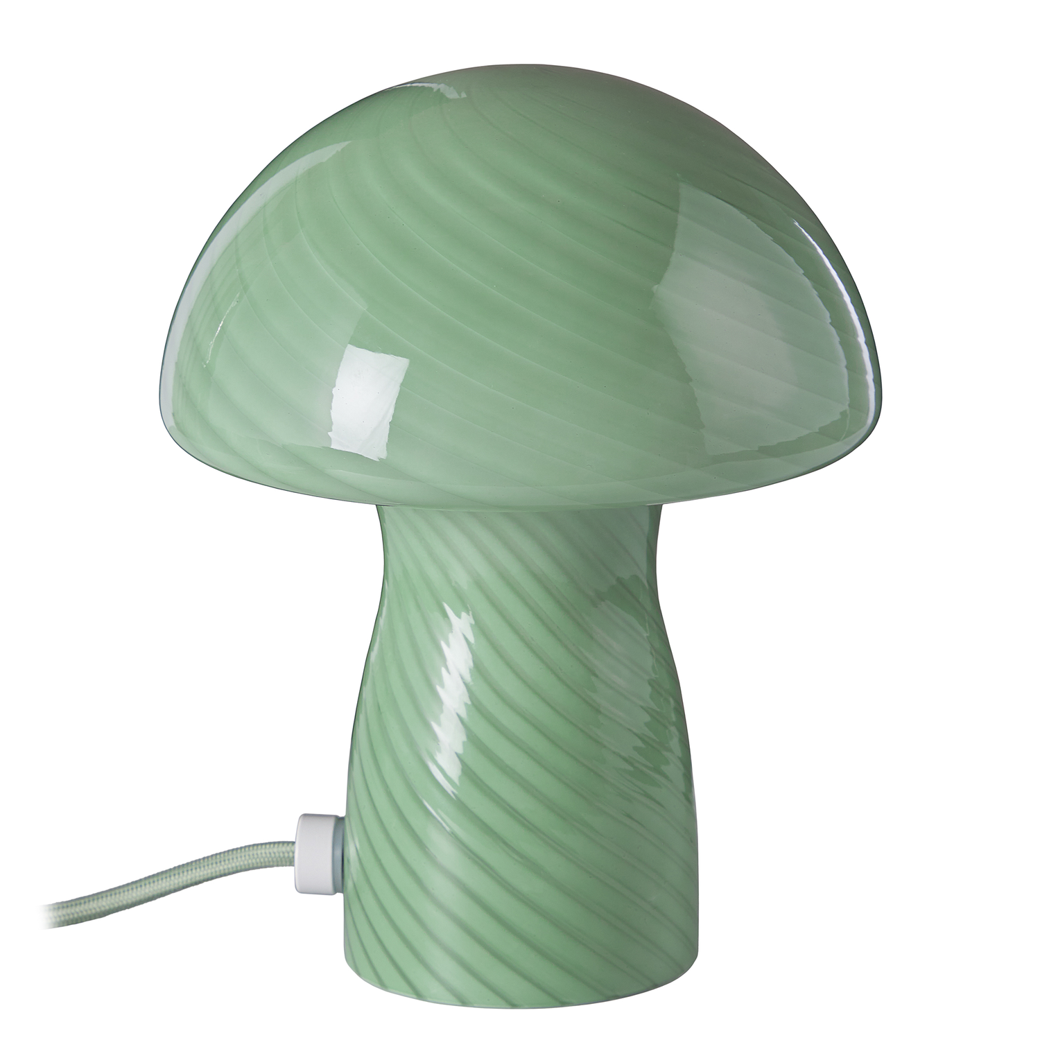 FUNGI TOWN lampa de masa mini, verde deschis